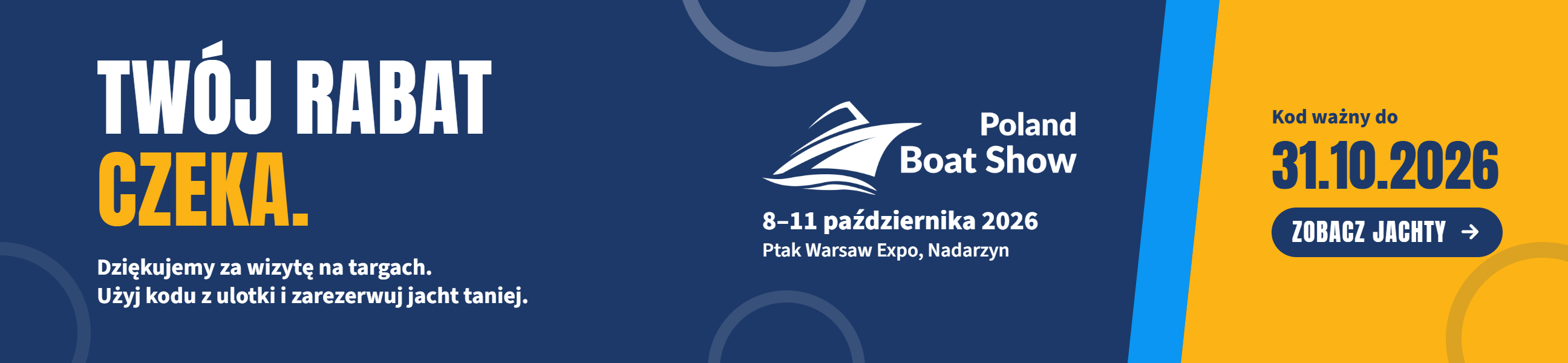 Promocja targi Boatshow 2026