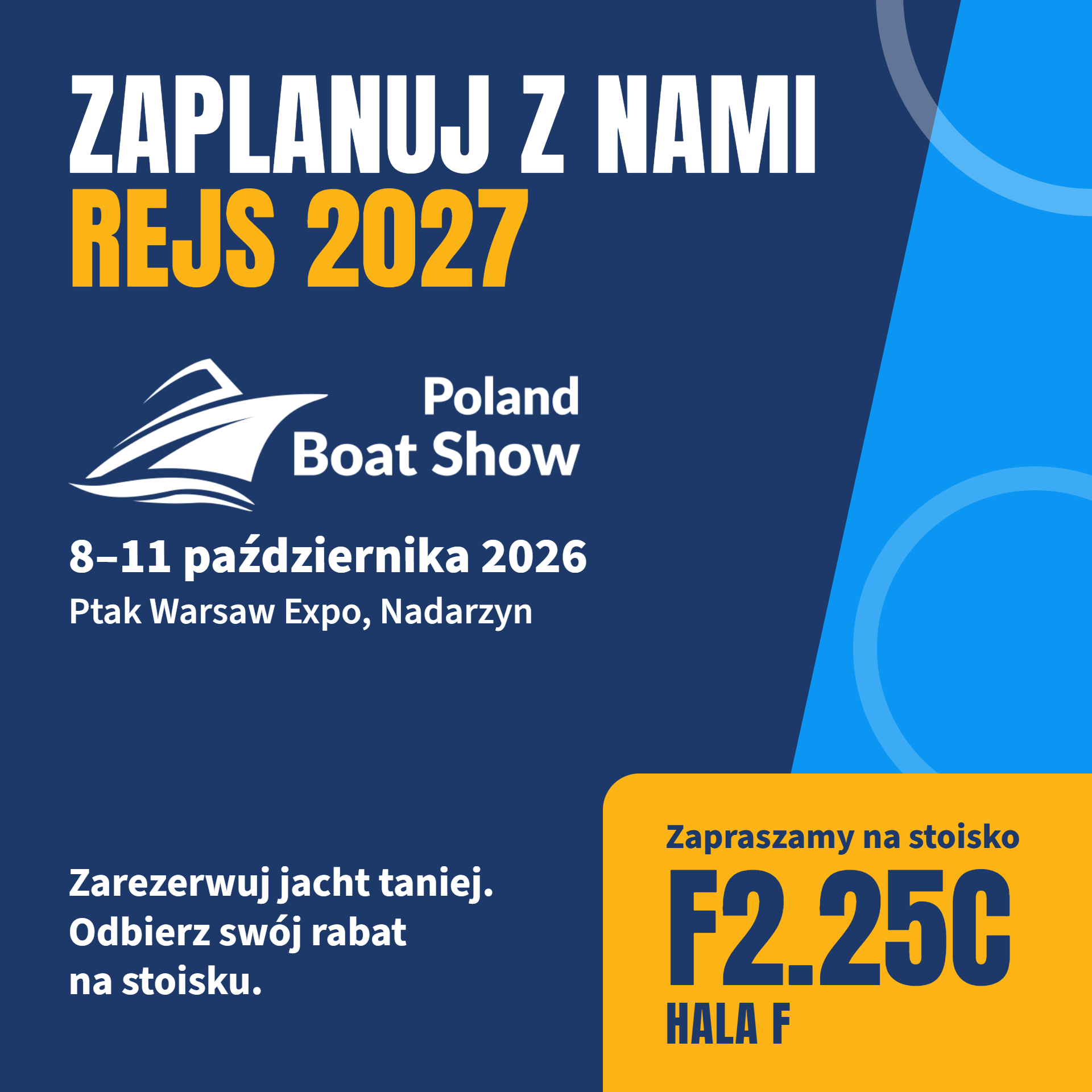 Promocja targi Boatshow 2026
