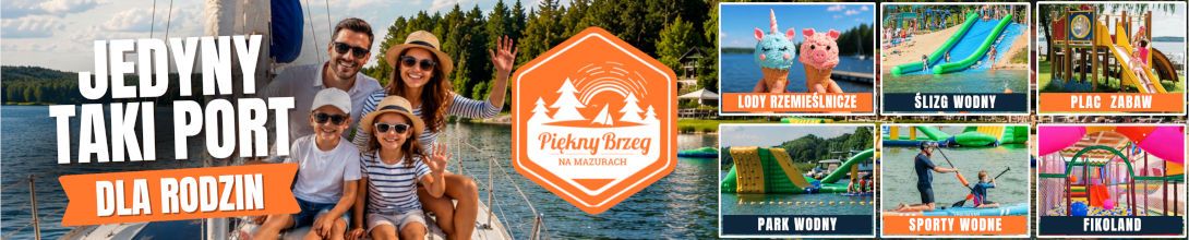 Piękny Brzeg, port przyjazny dzieciom