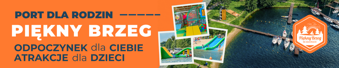 Piękny Brzeg, port przyjazdny dzieciom